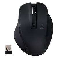 ナカバヤシ 無線5ボタンBlueLEDマウスブラック MUS-RKF129BK 1個