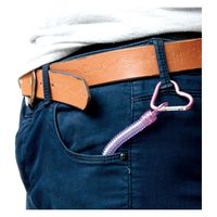 ソニック スパイラルキーチェーン ショート11cm SK-4100-P 1セット(1個×10)