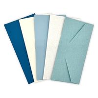 菅公工業 ギフト券封筒 ブルーミックス5色各1枚入 ヨ067 1セット(1束×10)