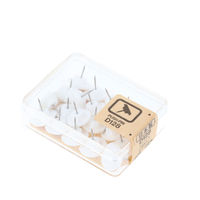 ベロス カラー画鋲 20本 白 D-128(WH) 1セット(1個(20本)×15)