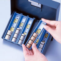 カール事務器 コインレジ 差し替えコインボックス MR-100 1セット(20個)（直送品）