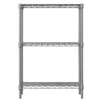 アイリスオーヤマ カラーメタルラック 幅55cm 3段 ダークグレー CMM-55083 1台（直送品）