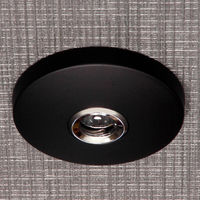 川口技研 室内用スポット型 ショートサイズ ブラック SPCS-BK 1セット(2本)（直送品）