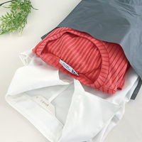 【宅配袋】今村紙工 配送用ビニール宅配袋 らくらく梱包グッズ グレー B4対応サイズ 封かんシール付 1パック（6枚入）