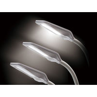 ジェントス LEDデスクライト 3段階調光 440lm Ra95 ブルーライト軽減 DK-R169WH 1台