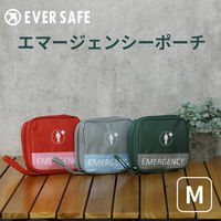 エマージェンシーポーチ Mサイズ (レッド×50) 携帯用 軽量 防災 緊急 薬入れ 救急用 ファーストエイド 応急処置（直送品）
