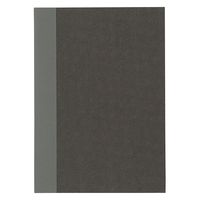 無印良品 ノート 5mm方眼 A6 ダークグレー 30枚 糸綴じ 1セット（4冊） 良品計画