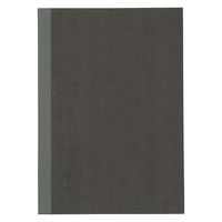 無印良品 ノート 5mm方眼 B5 ダークグレー 30枚 糸綴じ 1セット（10冊） 良品計画