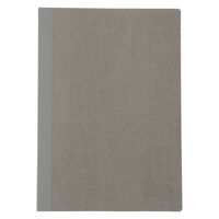 無印良品 上質紙 フラットに開くノート A5 横罫縦ドット 80枚 ライトグレー 1セット（5冊） 良品計画