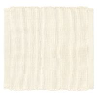 無印良品 インド綿手織コースター アイボリー 約幅10×奥行10cm 1セット（2枚） 良品計画