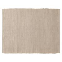 無印良品 インド綿手織ランチョンマット ライトブラウン 約幅45×奥行35cm 1セット（2枚） 良品計画