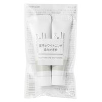 無印良品 薬用ホワイトニング歯みがき粉 10g×2本入 1セット（12本：2本入×6） 良品計画