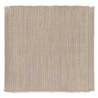 無印良品 インド綿手織コースター ライトブラウン 約幅10×奥行10cm 1セット（2枚） 良品計画