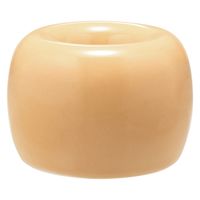 無印良品 磁器歯ブラシスタンド 1本用 イエロー 約直径4×高さ3cm 1セット（2個） 良品計画