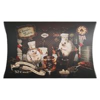 【ワゴンセール】チョコかけすぎちゃったラスク（ブラック） 3枚 5箱 オールハーツ・カンパニー チョコレート