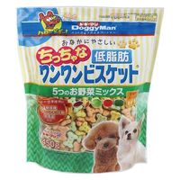 ドギーマン おなかにやさしいちっちゃな低脂肪ワンワンビスケット 450g 3袋 ドッグフード 犬 おやつ