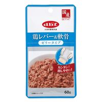 デビフ 鶏レバー＆軟骨 ゼリータイプ 国産 60g 12袋 ドッグフード ウェット パウチ