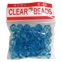 創アンド遊 クリアビーズ単色 濃青 CB-200-008 1セット（2袋）