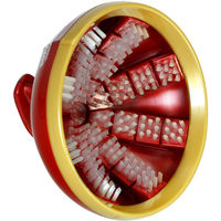 池本刷子工業 ソフトボールクリーナーブラシ ゴム・革兼用 BCB418 1個