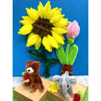 カラーモール12色セット 9mm KG-1209 1パック（120本）