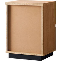 朝日木材加工 サイドチェスト アルク 幅390×奥行390×高さ549mm ナチュラル ALK-5540ST 1台（直送品）