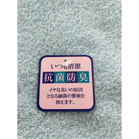 日繊商工 抗菌防臭カラータオル(バスタオル:ブルー) SGK853(B)-24 1箱(24枚入)（直送品）