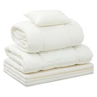 アイリスオーヤマ 布団10点セット マットレス付き シングル S 組みふとん 寝具 介護 仮眠室 防災 枕 布団カバー KFS-R-M10S ブラック