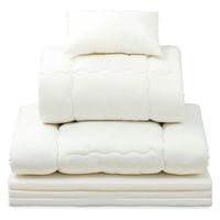 アイリスオーヤマ 布団10点セット マットレス付き シングル S 組みふとん 寝具 介護 仮眠室 防災 枕 布団カバー KFS-R-M10S ブラウン