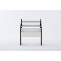 イオスコレクション マガジンラック 660×300×800mm SHSK-001DB3 1個 8-5764-11（直送品）