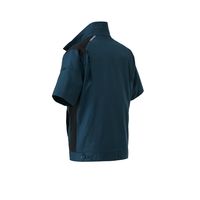 クロダルマ 半袖ジャンパー ネイビー 4L 266771-11-4L 1枚（直送品）