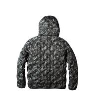 クロダルマ シームレス防寒ジャケット 迷彩グレー 3L 54377-420-3L 1枚（直送品）