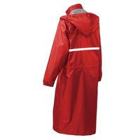 クロダルマ レインロングコート レッド S 47411-70-S 1枚（直送品）