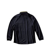 クロダルマ 長袖ポロシャツ ネイビー L 25475-11-L 1枚（直送品）