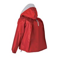 クロダルマ バッグインレインコート レッド LL 47417-70-LL 1枚（直送品）