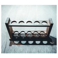 関谷理化 木製 試験管立て 穴25φ×5本立 SITATE255SJ 1個 65-2766-32（直送品）