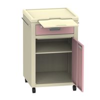 アズワン 床頭台 ピンク 8-1836-22 1個（直送品）