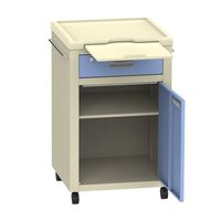 アズワン 床頭台 ブルー 8-1836-21 1個（直送品）