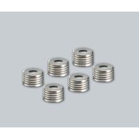 アズワン ネジ口ヘッドスペースバイアル用セプタム付きキャップ 100個入 SSC 1袋(100個) 4-482-21（直送品）