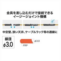 ジェフコム ジョイント釣り名人ロッド(イージージョイント) JEFー3050ーR 1ケ（直送品）