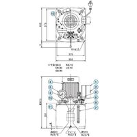 大阪ジャッキ製作所 G形油圧ポンプ GH2ーKS 1個（直送品）