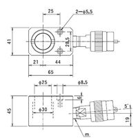 大阪ジャッキ製作所 E形パワージャッキ E5S1.5 1個（直送品）