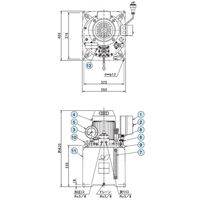 大阪ジャッキ製作所 G形油圧ポンプ GH3ーKS 1個（直送品）