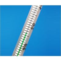 安藤計器製工所 無害液棒状温度計 0~110°C(1) 1-EC-1 1本 67-0487-25（直送品）