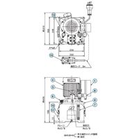 大阪ジャッキ製作所 G形油圧ポンプ GH1/2SーG 1個（直送品）