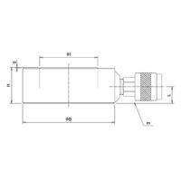 大阪ジャッキ製作所 Z形パワージャッキ Z75G1 1個（直送品）