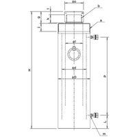大阪ジャッキ製作所 ET形パワージャッキ ET300H50 1個（直送品）