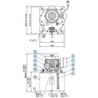 大阪ジャッキ製作所 G形油圧ポンプ GH5ーDS 1個（直送品）