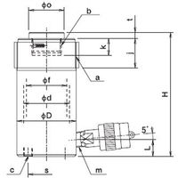 大阪ジャッキ製作所 E形パワージャッキ E15S2.5 1個（直送品）