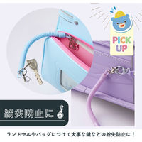 レイメイ藤井 カラフルキーチェーン ショートタイプ ブラック GLK1192B 1セット(1個×3)