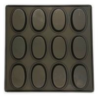 松永製作所 松永 MS179 MBテフロン加工 オーバル天板12P 1個（直送品）